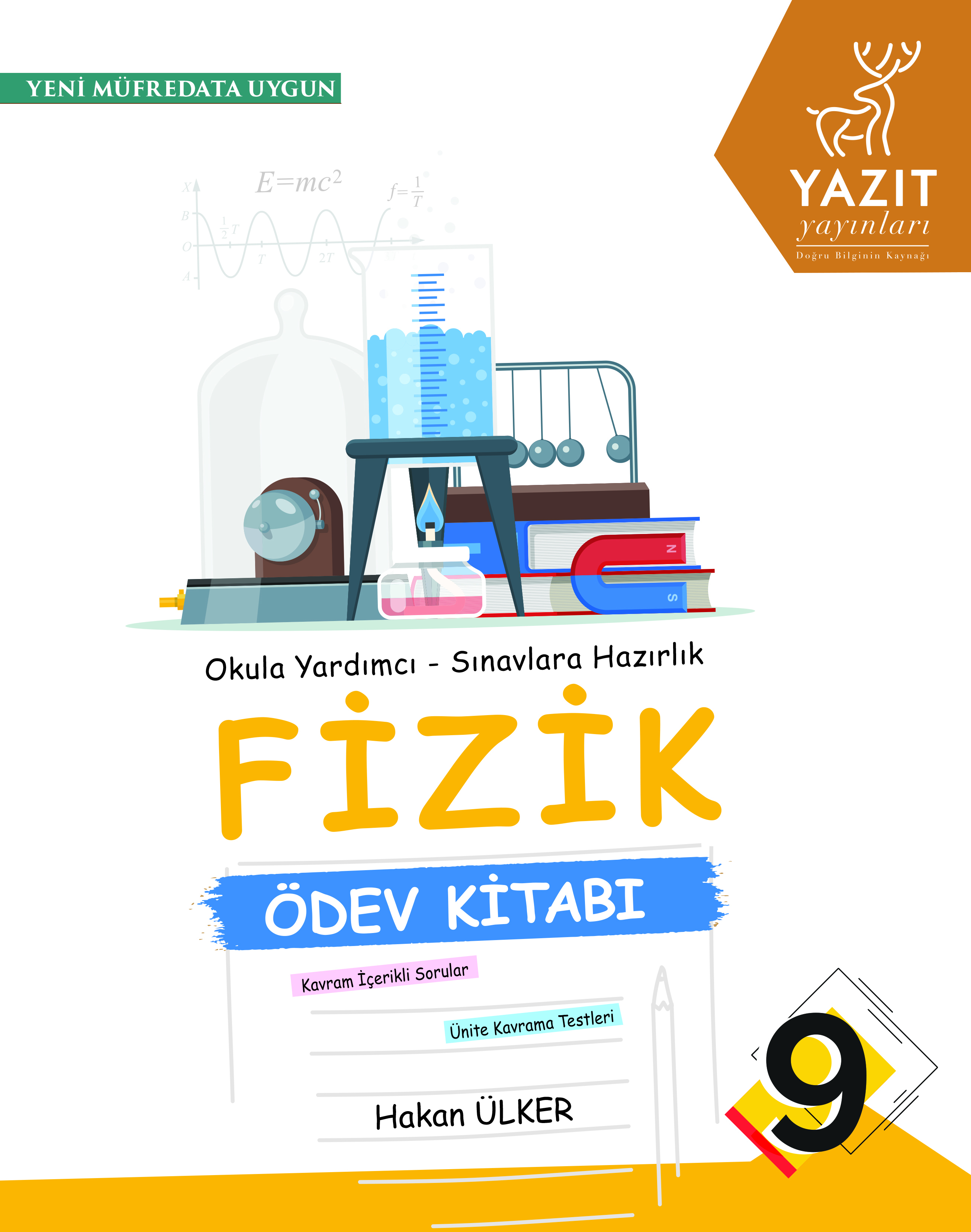9. Sınıf Fizik Ödev Kitabı kapak görseli